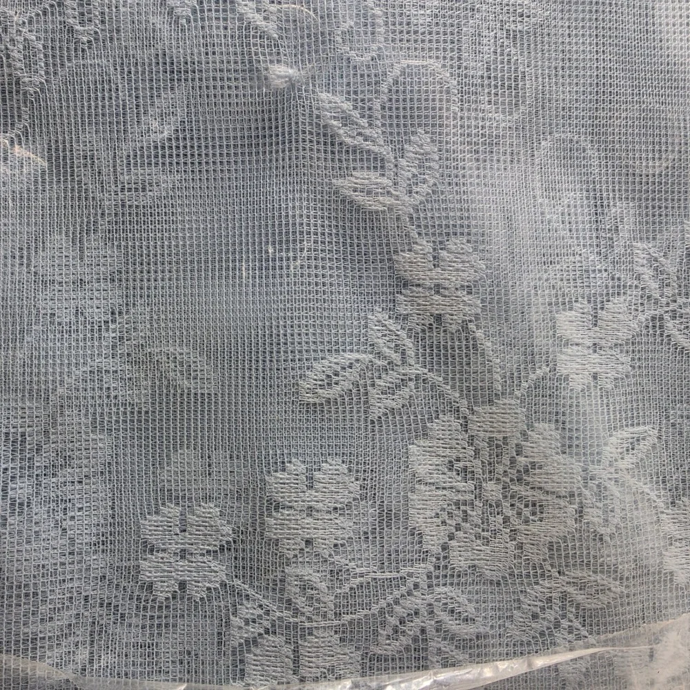 Alcove Mona Lisa Blue Balloon Curtain Set of 2 Floral Lace 56x63 4NJJ5UBLU0010